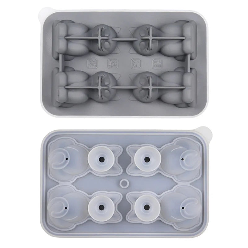 PurrChill 3D Cat Ice Cube Mold