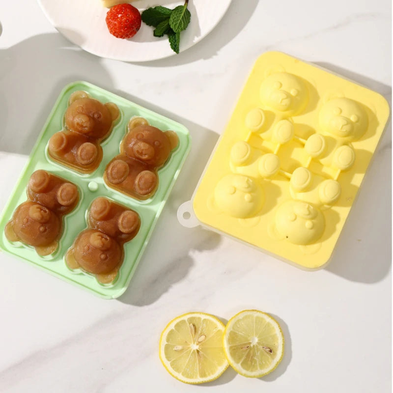 BearChill 3D Ice Cube Mold
