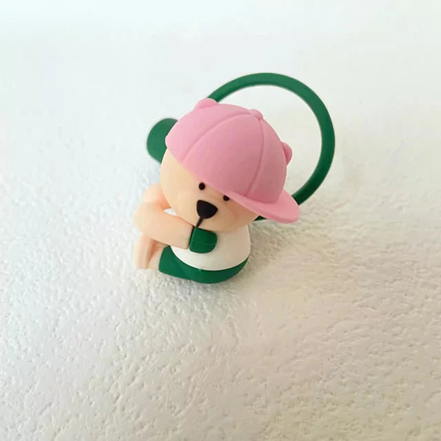 BearBrew Straw Cap β 1PC Cartoon Bear Plug (Fits 7β8mm / 0.28β0.31in Straws)
