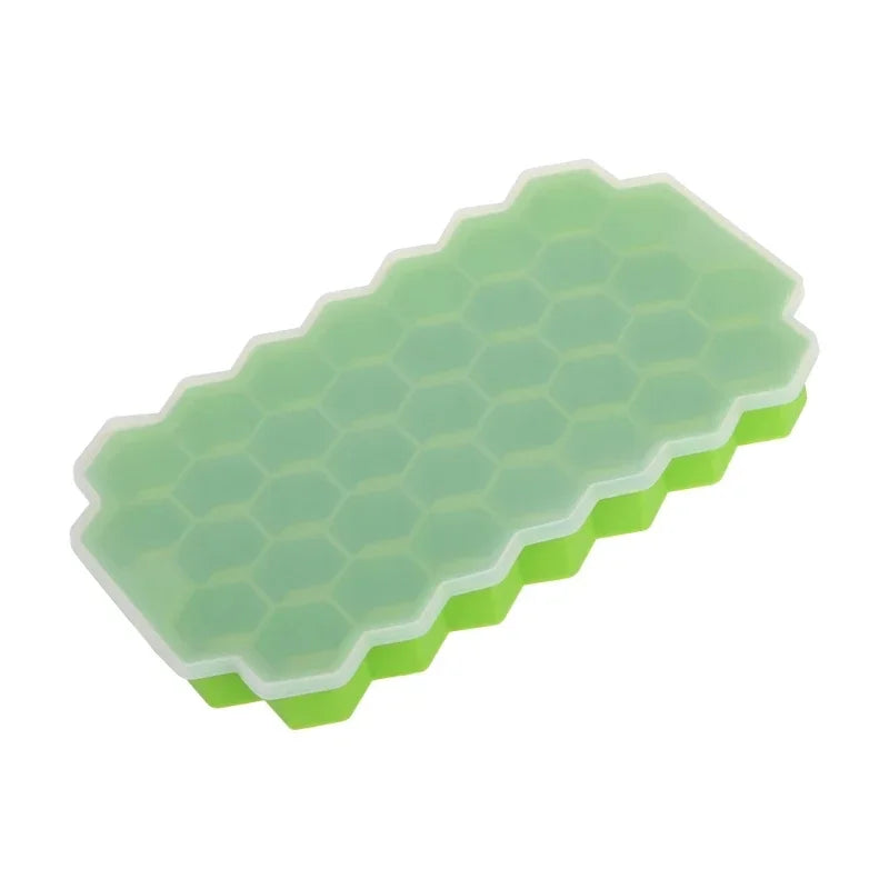 HexaChill 37-Cell Silicone Ice Cube Tray