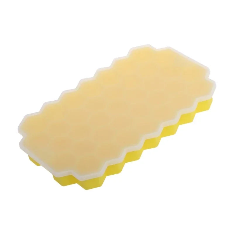 HexaChill 37-Cell Silicone Ice Cube Tray