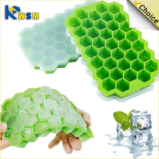 HexaChill 37-Cell Silicone Ice Cube Tray