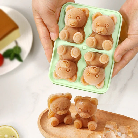 BearChill 3D Ice Cube Mold