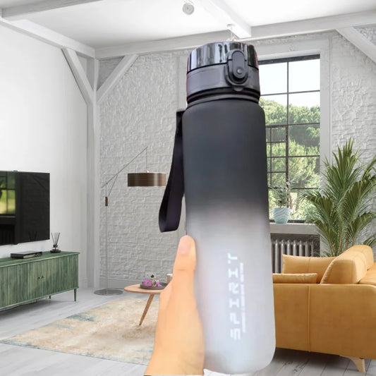 AquaGrip Motivational Water Bottle